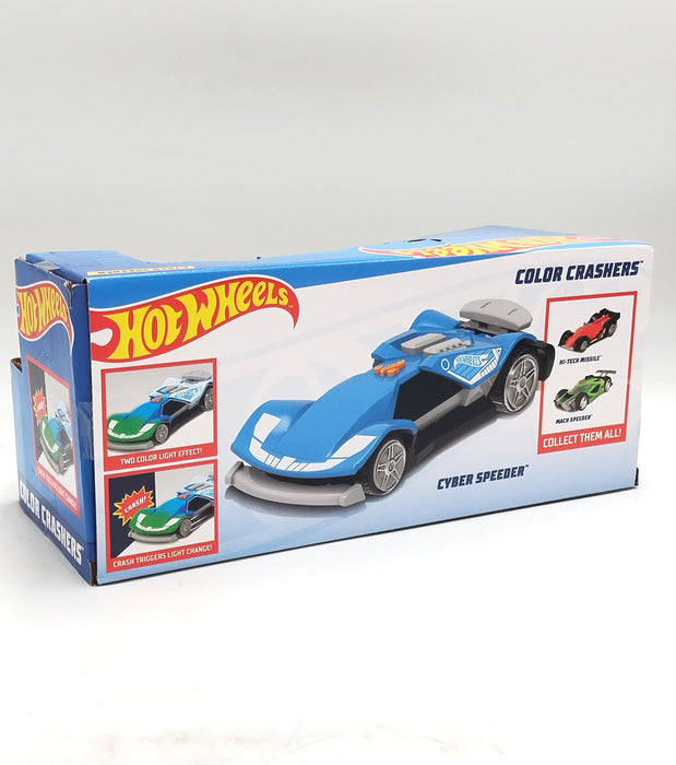 Hot Wheels Color Crashers Cyber Speeder Motorized Toy Vehicle SEE DETAILS