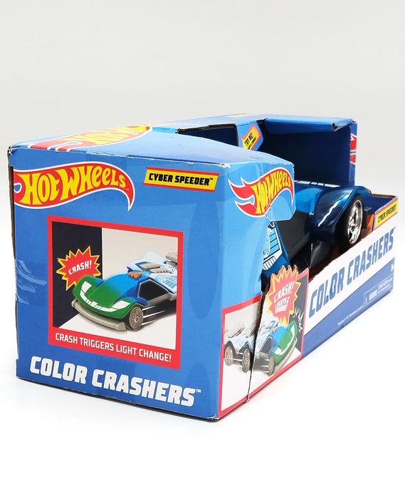 Hot Wheels Color Crashers Cyber Speeder Motorized Toy Vehicle SEE DETAILS
