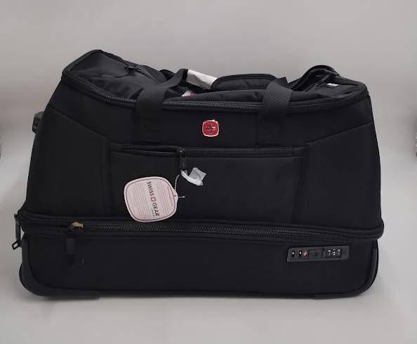SWISSGEAR Zurich Wheeled 48L Duffel Bag - Black (LOCAL PICKUP ONLY)