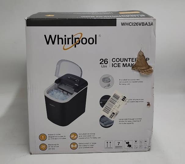 Whirlpool Countertop Ice Maker - BRAND NEW IN OPEN BOX (LOCAL PICKUP ONLY)