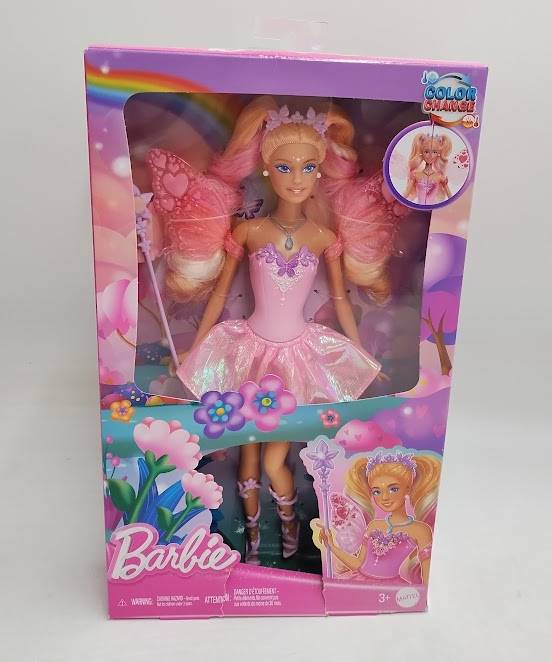 Barbie Fantasy Fairy 11" Doll with Color Change Wings and Outfit SEE DETAILS