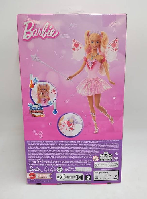 Barbie Fantasy Fairy 11" Doll with Color Change Wings and Outfit SEE DETAILS