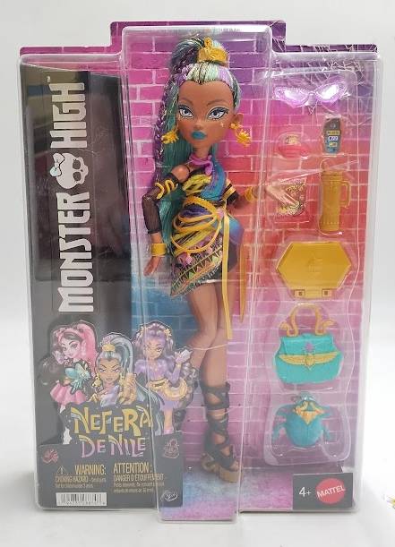 Monster High Nefera De Nile Doll with Pet Scarab Lavish