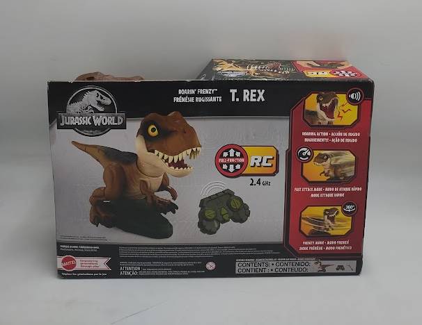 Jurassic World Roarin' Frenzy T. Rex RC Vehicle SEE DETAILS