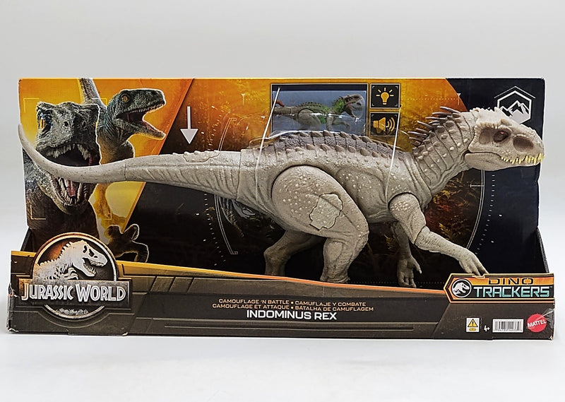 Jurassic World Dino Trackers Camouflage Battle Indominus Rex Figure SEE DETAILS