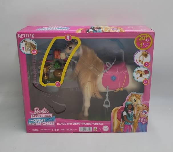 Barbie Mysteries the Great Horse Chase Interactive Toy Horse SEE DETAILS
