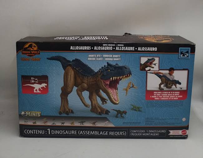 Jurassic World Super Colossal Allosaurus Dinosaur 38'' Swallows Minis SEE DETAILS (LOCAL PICKUP ONLY)