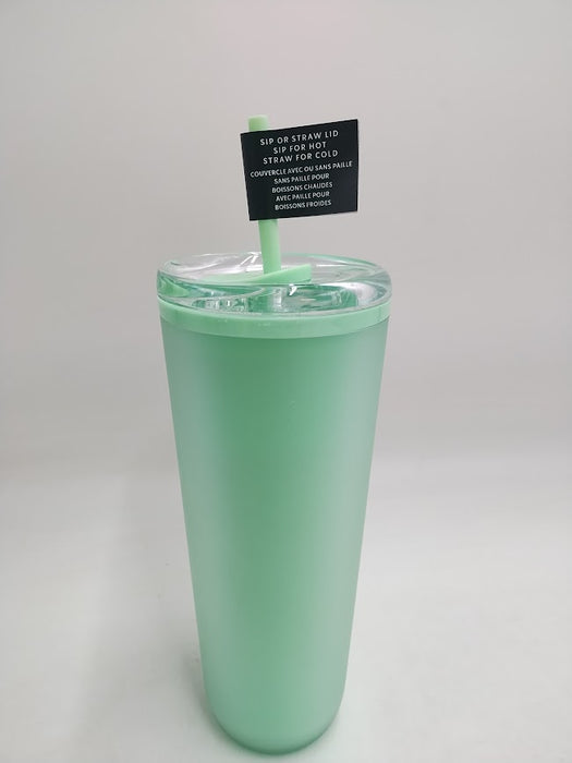 Starbucks Summer 2025 Seafoam Mint Green Soft Touch Hot/Cold 24 Oz Tumbler