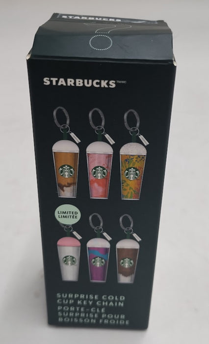 Starbucks Surprise Plastic Cold Cup Dome Lid Keychain 12-EA