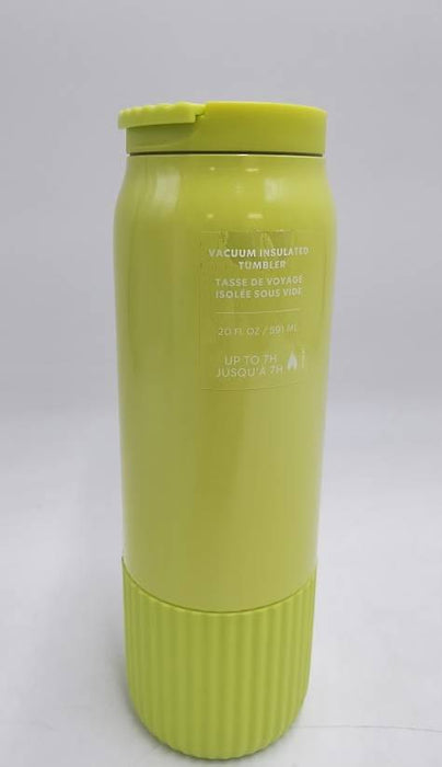 Starbucks Summer 2025 NWT Neon Yellow Vacuum Insulated Tumbler 20oz