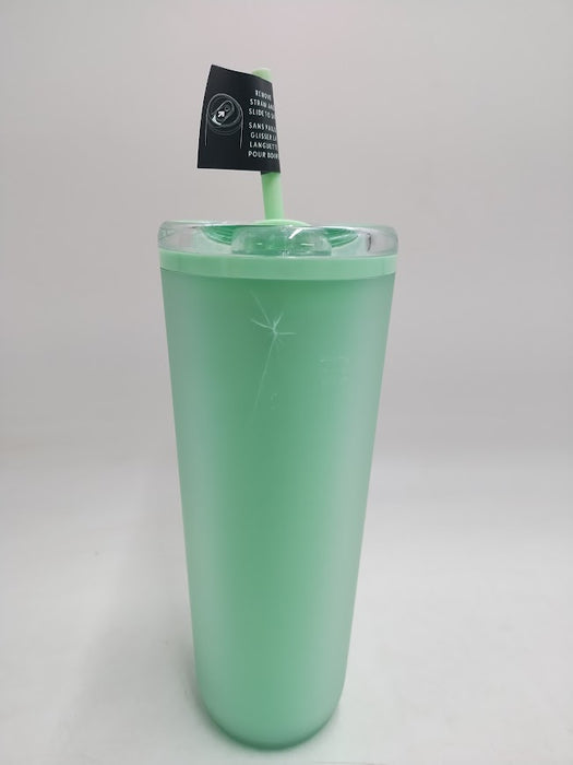 Starbucks Summer 2025 Seafoam Mint Green Soft Touch 24 Oz - READ DESCRIPTION