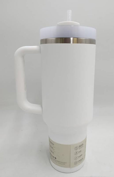 Stanley 40 oz Stainless Steel H2.0 Quencher Tumbler Frost READ DESCRIPTION