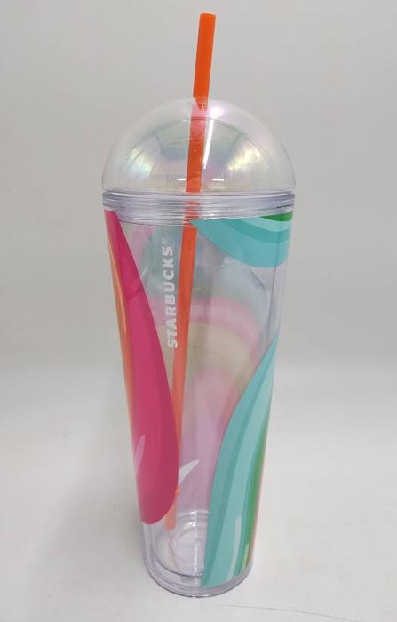 Starbucks 2025 Summer Collection 24oz Cold Cup READ DESCRIPTION
