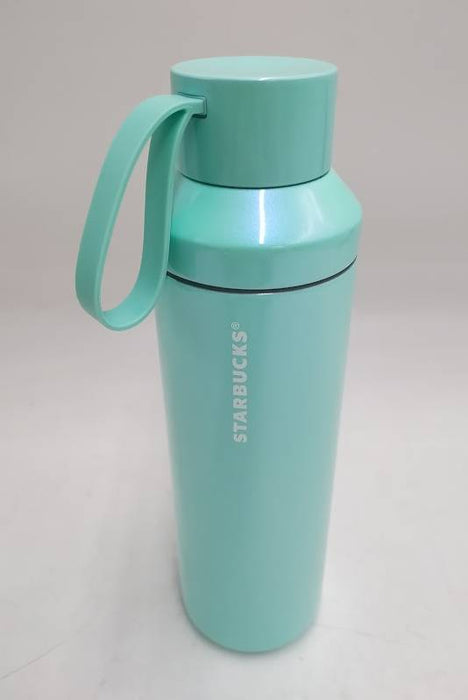 Starbucks Summer Mint Blue Pearl Stainless Steel 20 Oz Water Bottle