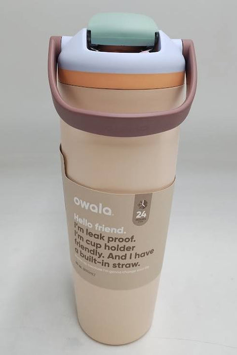 Owala 30oz FreeSip Sway Stainless Steel Tumbler - Sandy Shores READ DESCRIPTION