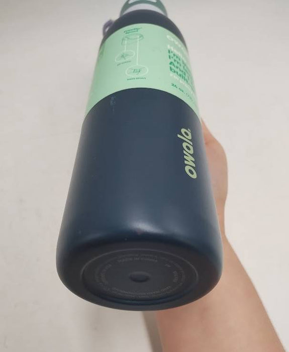 Owala 24oz FreeSip Twist Water Bottle - Navy Nights READ DESCRIPTION