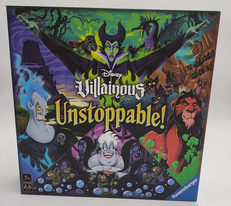 Ravensburger Disney Villainous Unstoppable! Family Board Game - IN HAND!