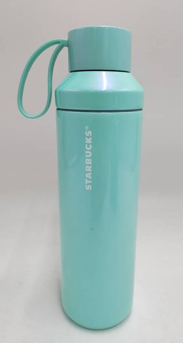 Starbucks Summer Mint Blue Pearl Stainless Steel 20 Oz READ DESCRIPTION