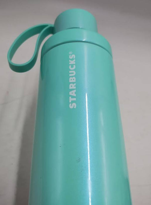 Starbucks Summer Mint Blue Pearl Stainless Steel 20 Oz READ DESCRIPTION