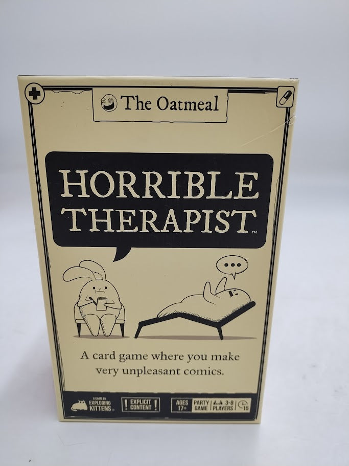 Exploding Kittens Horrible Therapist Card Game