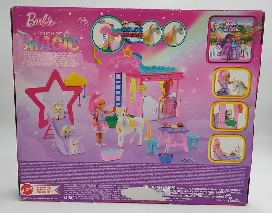 Barbie A Touch of Magic Chelsea Doll Playset with Baby Pegasus SEE DETAILS