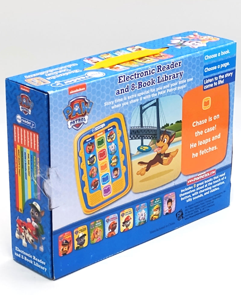 Nickelodeon PAW Patrol Electronic Me Reader Junior 8-book Set
