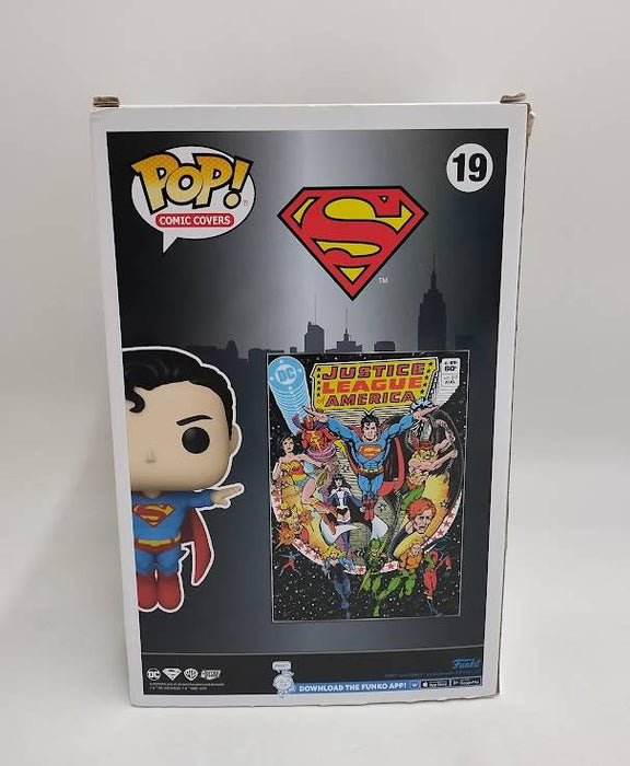Funko POP! Comic Cover: DC Justice League of America Superman Figure SEE DETAILS