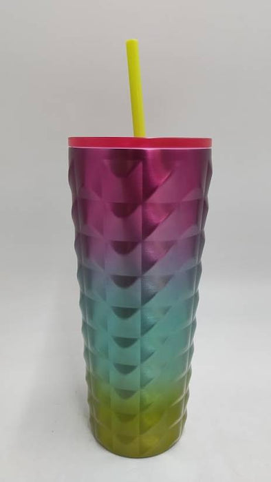 Starbucks Rainbow Studded Cold Cup Stainless Steel Tumbler 24oz