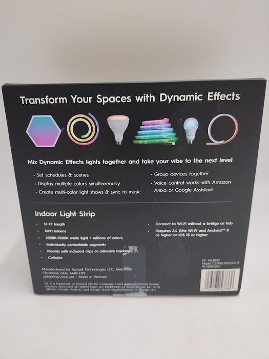GE 16' LED Full Color Light Strip Power Supply SEE DETAILS