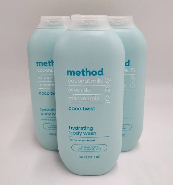 3 PACK!!! Method Body Wash - Coco Twist