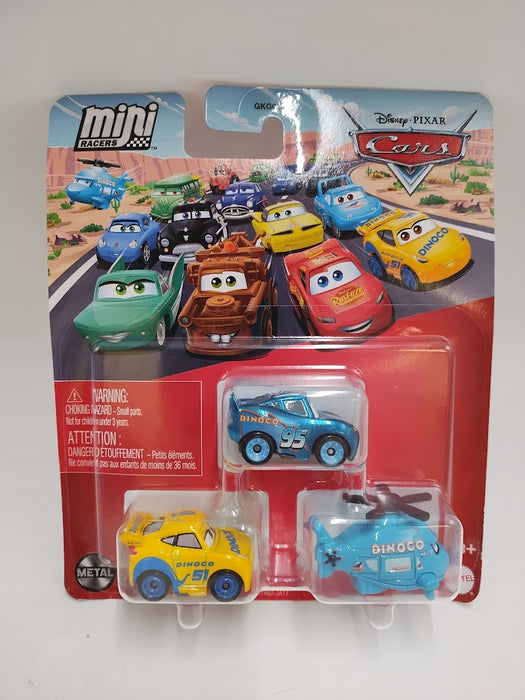 Disney Pixar Cars Mini Racers London Chase - 3pk SEE DETAILS