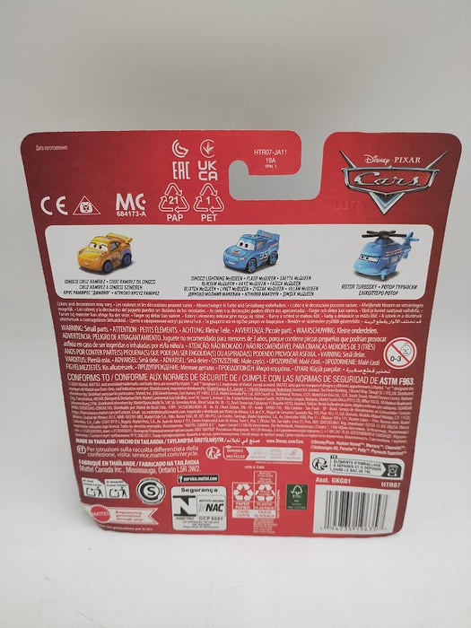 Disney Pixar Cars Mini Racers London Chase - 3pk SEE DETAILS