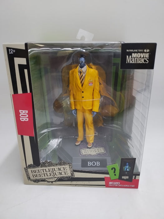 McFarlane Toys Movie Maniacs 6" Posed Beetlejuice Wave 2 Shrinker Bob Figure