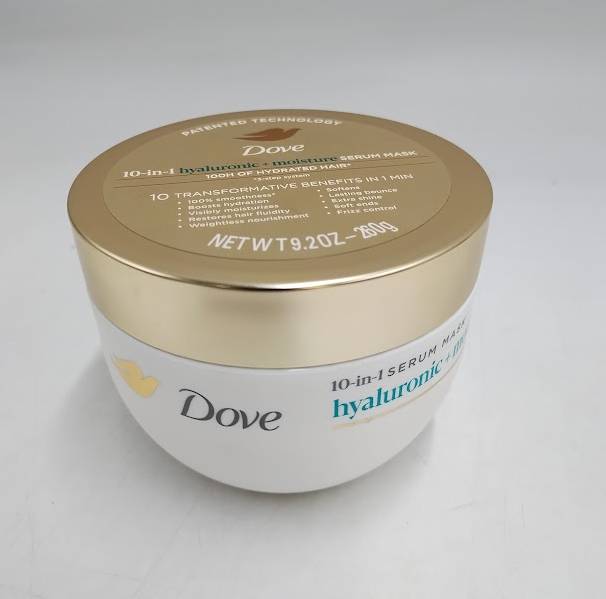 Dove Beauty 10-in-1 Hyaluronic & Moisture Hydration Mask with Hyaluronic Serum