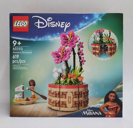 LEGO Disney Moana's Flowerpot Buildable Flower 43252 SEE DETAILS