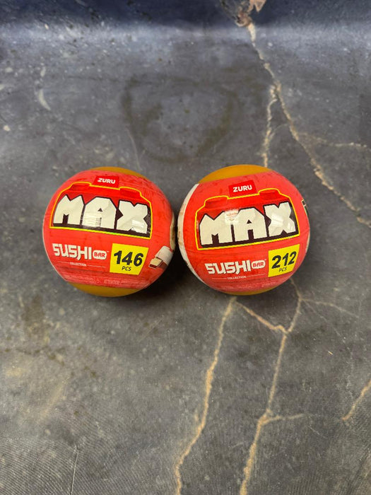 LOT OF 2 ZURU Max Build Sushi Bar Blocks LOT OF 2