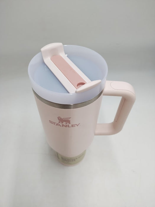 Stanley 40 oz Stainless Steel H2.0 Tumbler Rose Quartz 2.0 READ DESCRIPTION