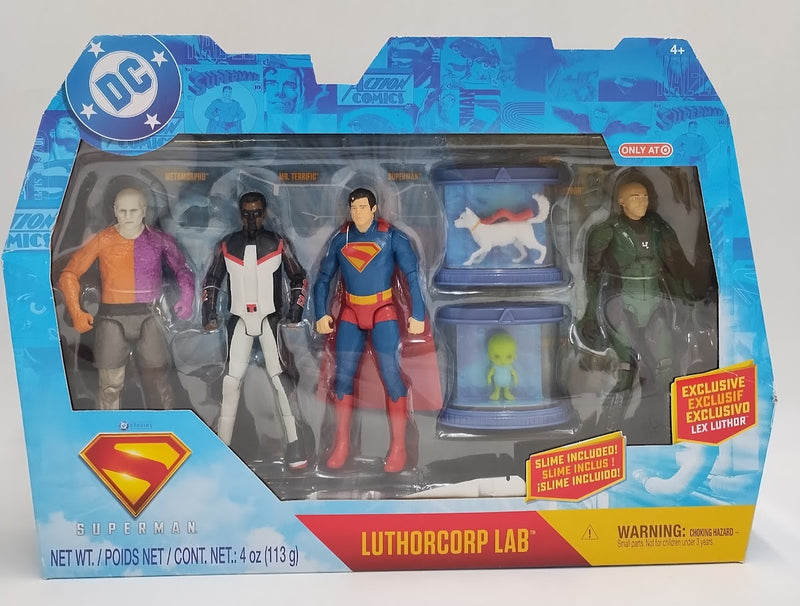 DC Comics Superman TRGX Action Figure Set 6" - 4pk SEE DETAILS