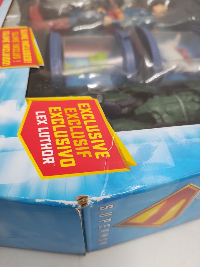 DC Comics Superman TRGX Action Figure Set 6" - 4pk SEE DETAILS