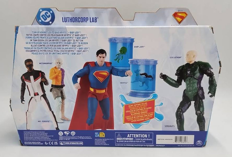 DC Comics Superman TRGX Action Figure Set 6" - 4pk SEE DETAILS