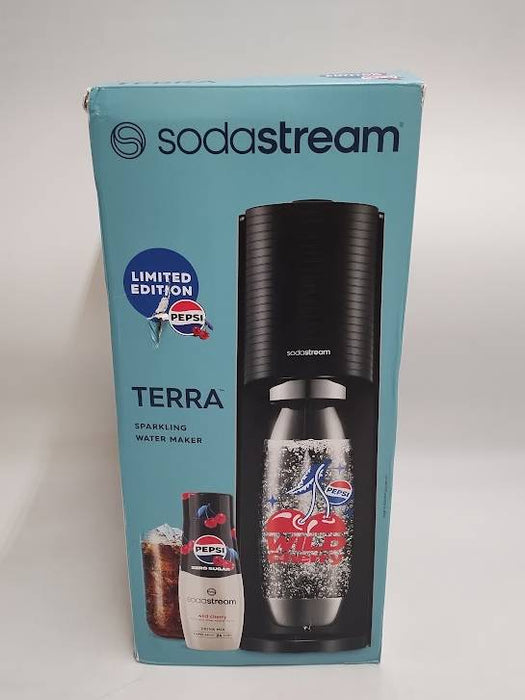 SodaStream Wild Cherry Pepsi Soda Maker BEST BEFORE 02/26 SEE DETAILS