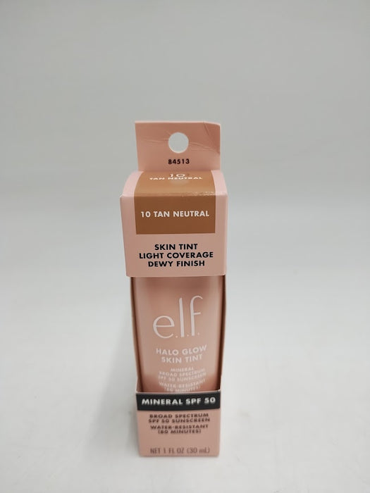 e.l.f. Halo Glow Skin Tint Light Coverage Foundation  - 10 Tan Neutral - 1 fl oz