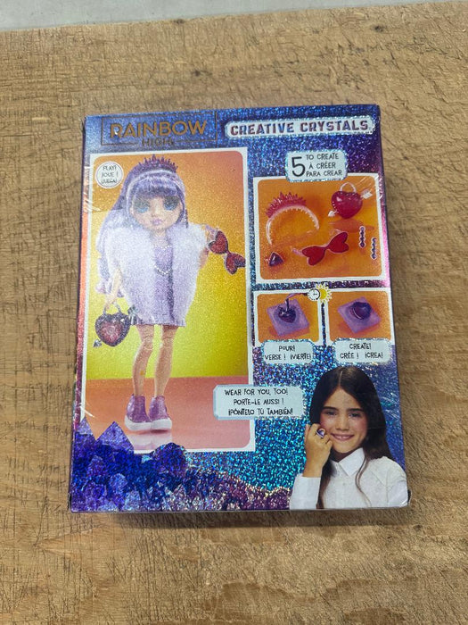 Rainbow High 11" Creative Crystals Violet Fashion Doll SEE DETAILS