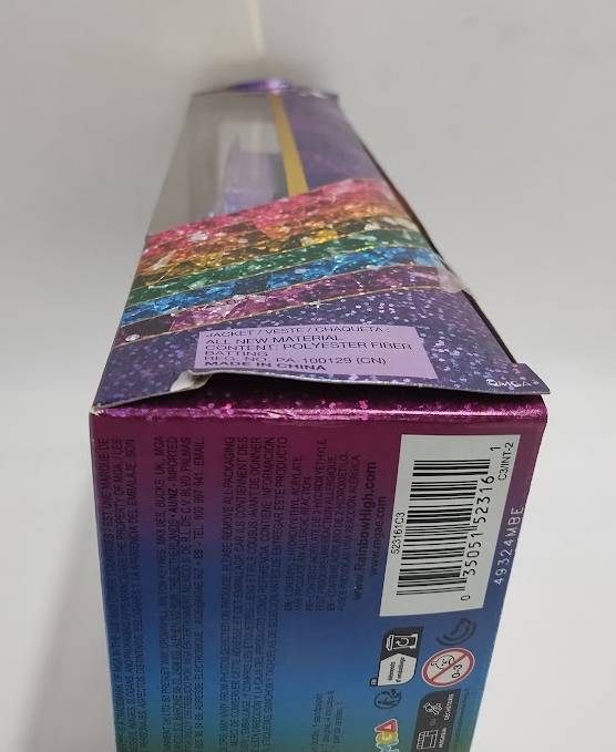 Rainbow High 11" Creative Crystals Violet Fashion Doll SEE DETAILS