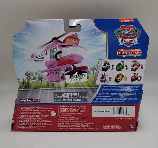 PAW Patrol Fire Rescue Large Skye Toy Vehicle