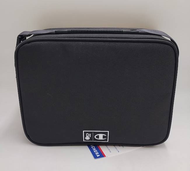 Champion Center Lunch Kit with Tray - Black/Pink