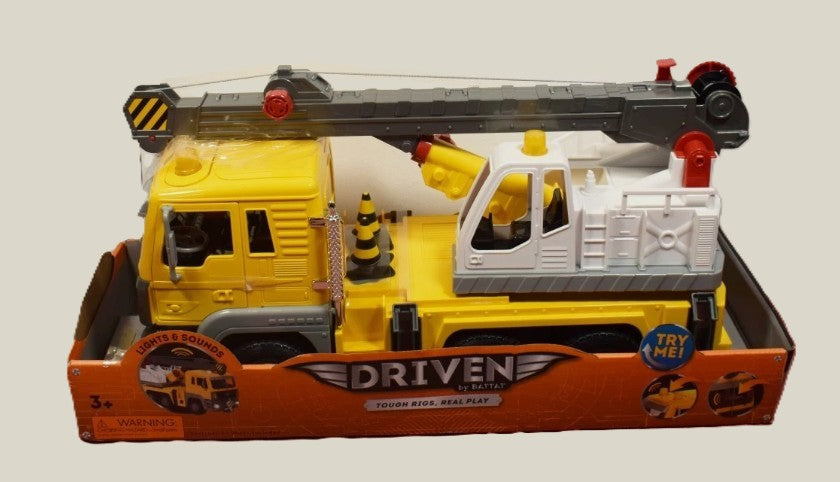 DRIVEN by Battat Standard Series Toy Crane Truck (LOCAL PICKUP ONLY)