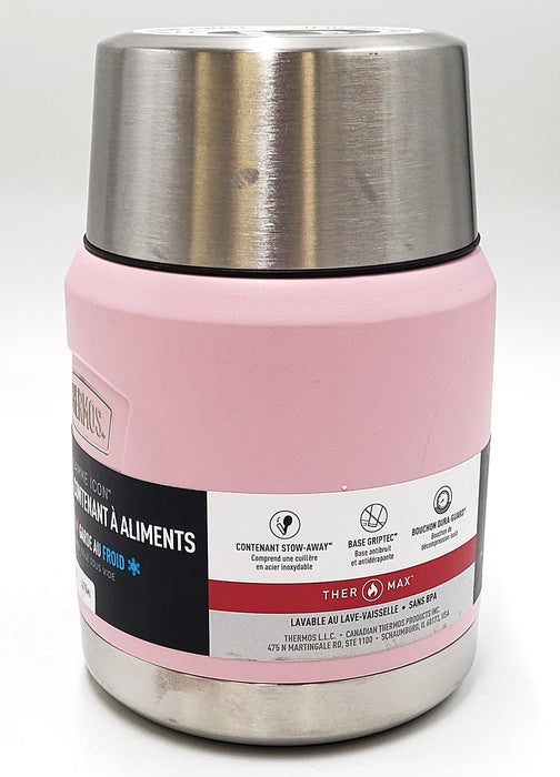 Thermos Icon 16oz Food Storage Jar with Spoon - Sunset Pink *SEE DETAILS*