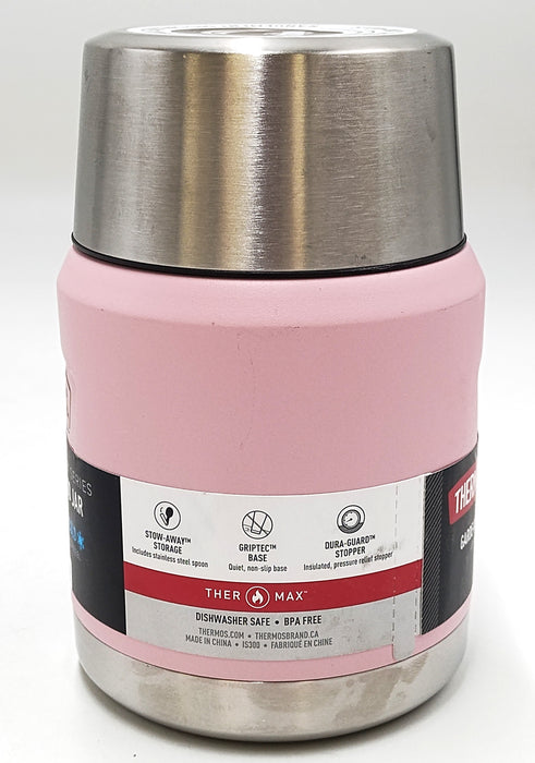 Thermos Icon 16oz Food Storage Jar with Spoon - Sunset Pink *SEE DETAILS*
