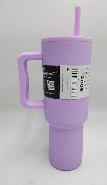 Simple Modern 40oz Trek Hydrangea Straw Tumbler Purple READ DESCRIPTION